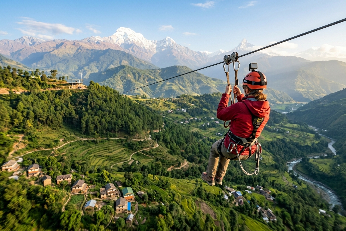 Dhulikhel Zipline