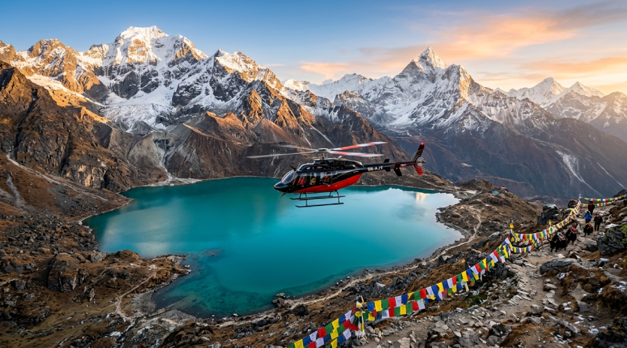 Gosainkunda Helicopter Tour
