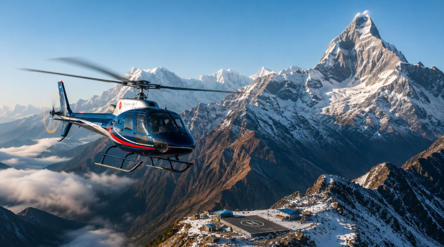 Mardi Himal Helicopter Tour